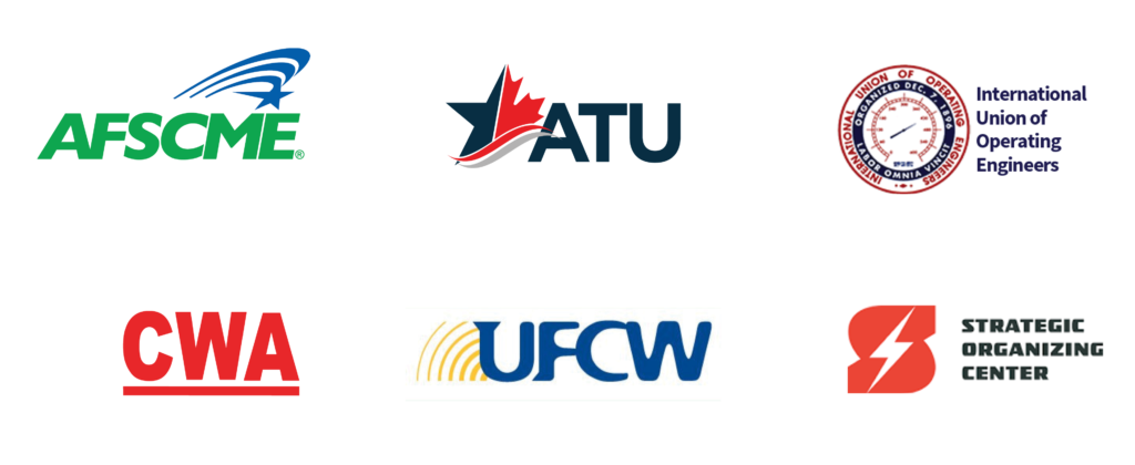 AFSCME ATU CWA UFCW IUOE SOC Unions