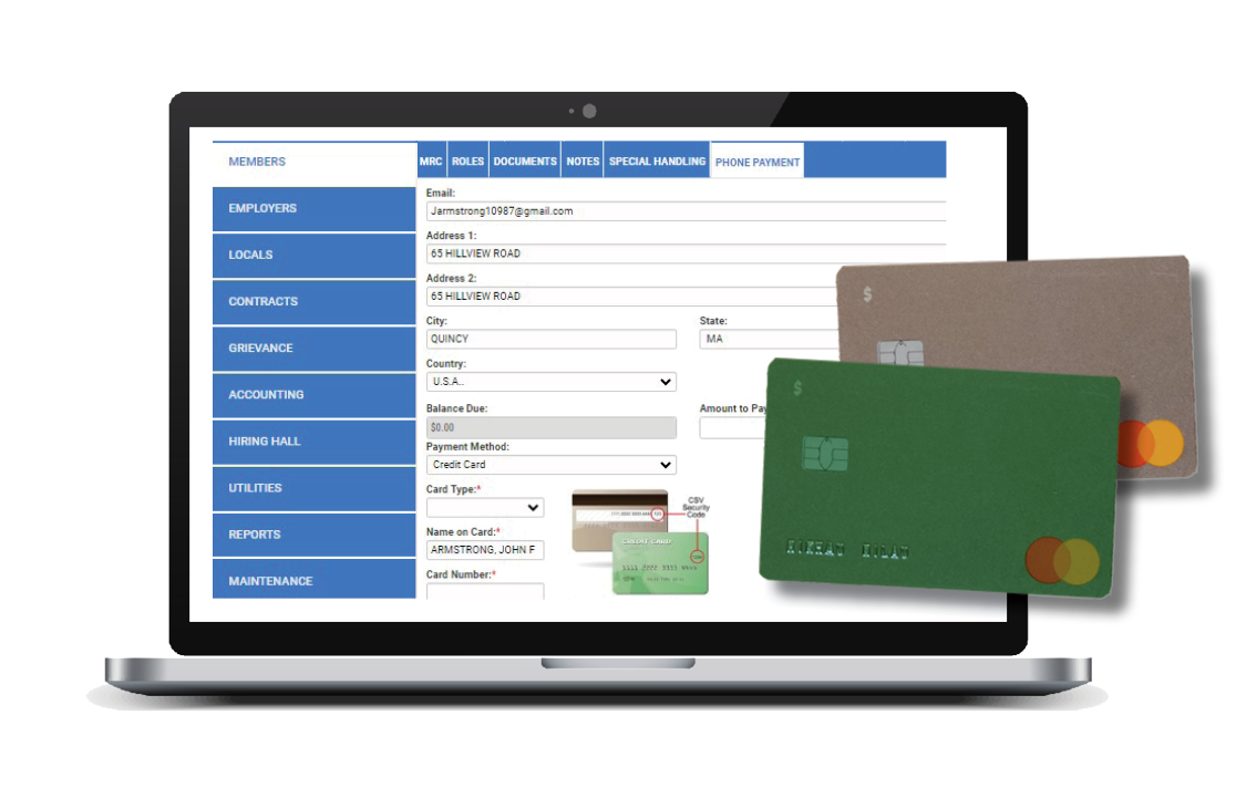 PRIZM Membership Online Payment Processing